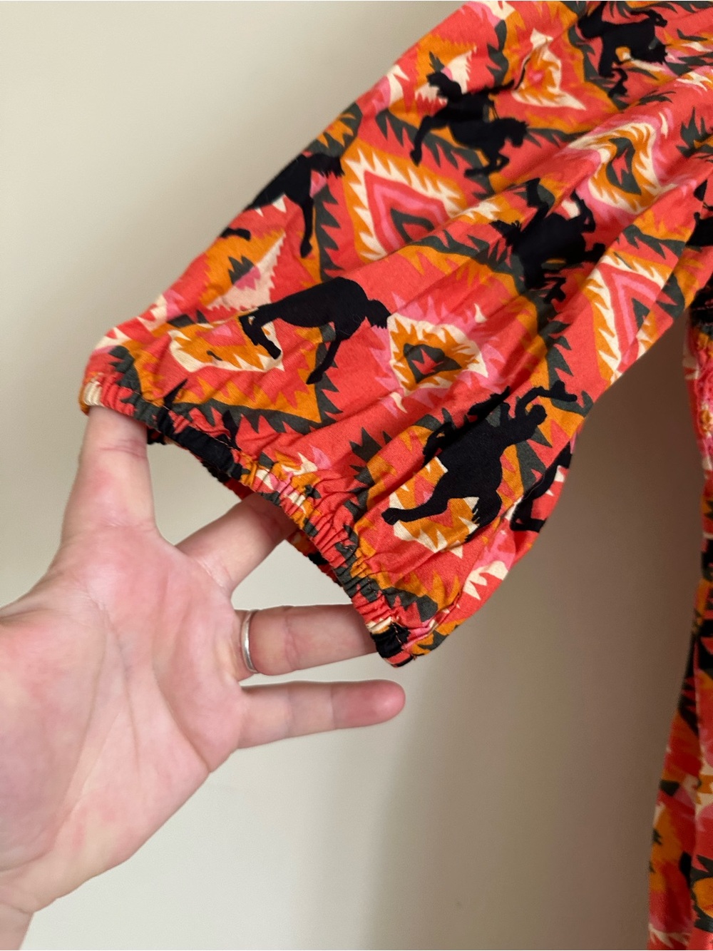 Never Fully Dressed Orange & Black Printed Tiered Maxi Dress - Picture 3 of 9